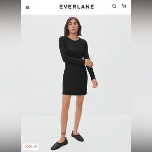 Everlane “The Ribbed Mini Dress”